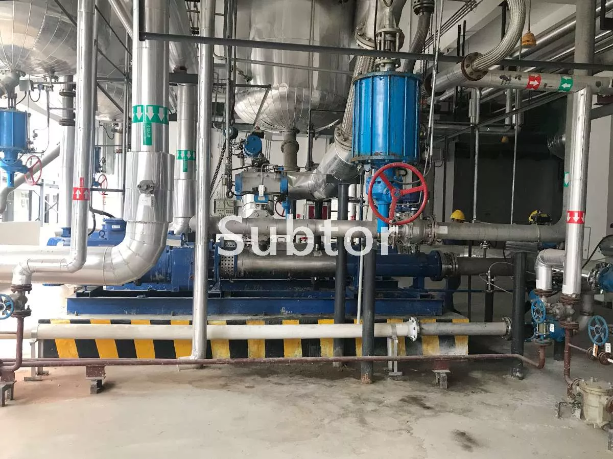 直聯泵輸送化工廢水