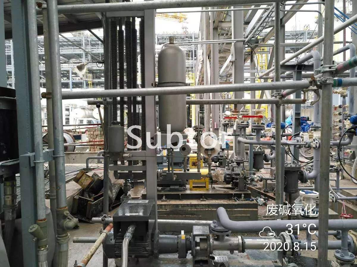計量泵輸送C6-C8烴類