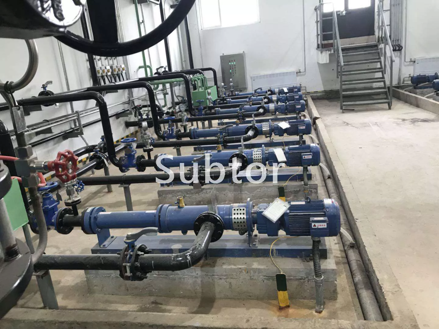 Bomba de acoplamiento directo para el transporte de aguas residuales de centrales eléctricas